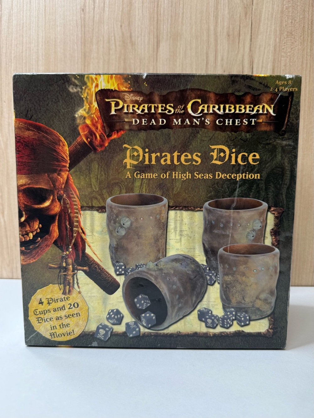 Disney Pirates Dice Dead Man's Chest Game 2006 COMPLETE